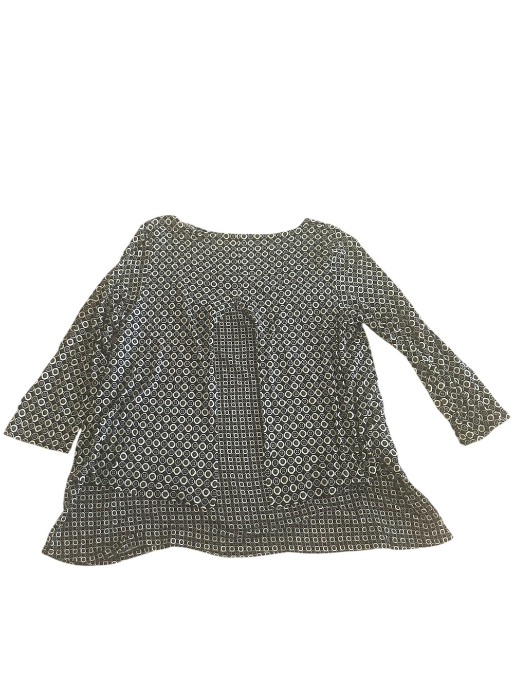 J.Jill Patterned Blouse (M) - Picture 2 of 3